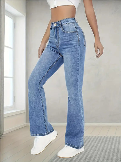 Charlotte – elegante straight-jeans für den frühling