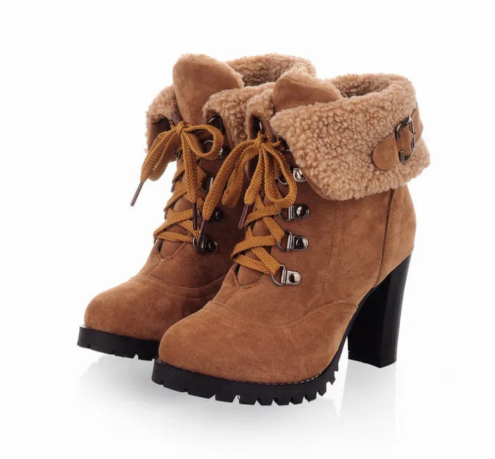 Damen winterstiefel mit absatz – stylisch und warm