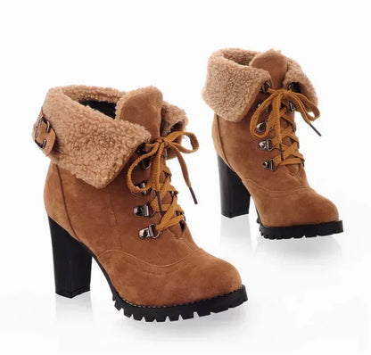 Damen winterstiefel mit absatz – stylisch und warm