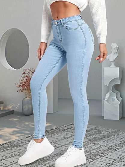 Zara – röhrenjeans mit hoher taille