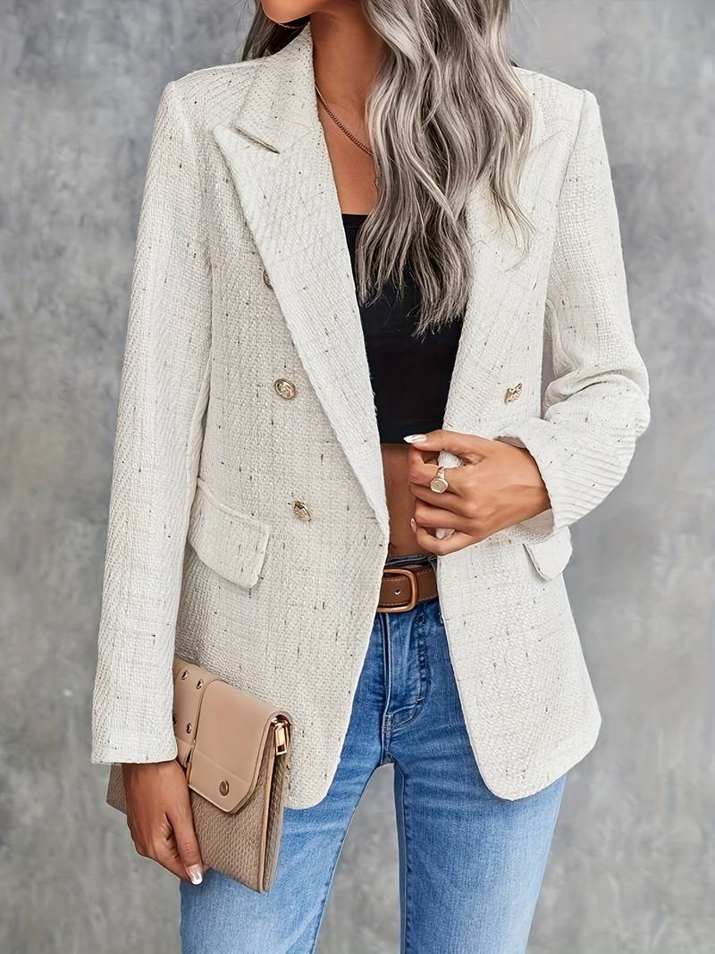 Abigail – langärmliger blazer mit reverskragen