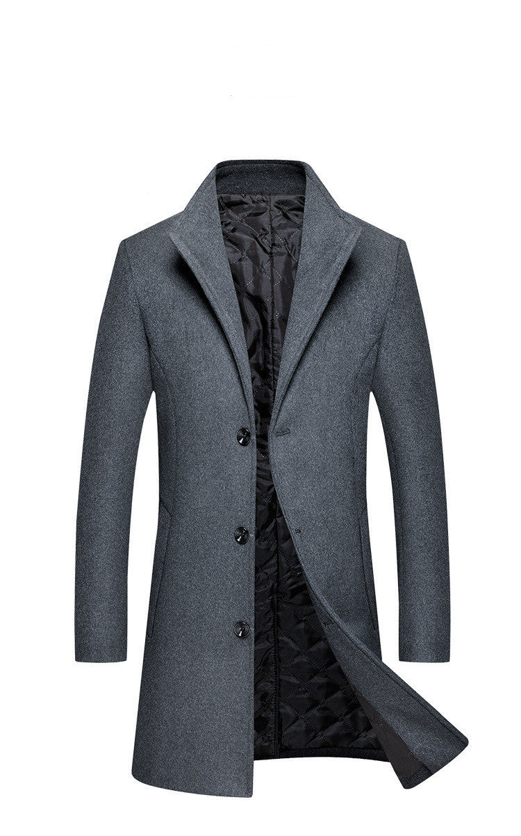 William – stylischer trenchcoat für herren