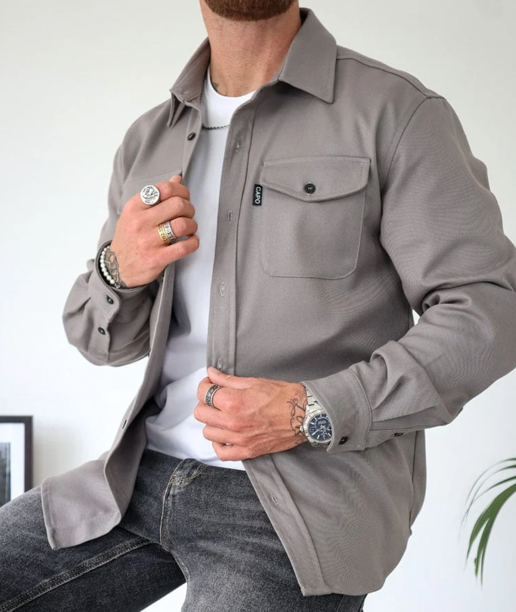 Christopher – stylisches shirt für den herbst