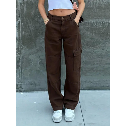 Senja – trendige damen-cargohose für einen lässigen look