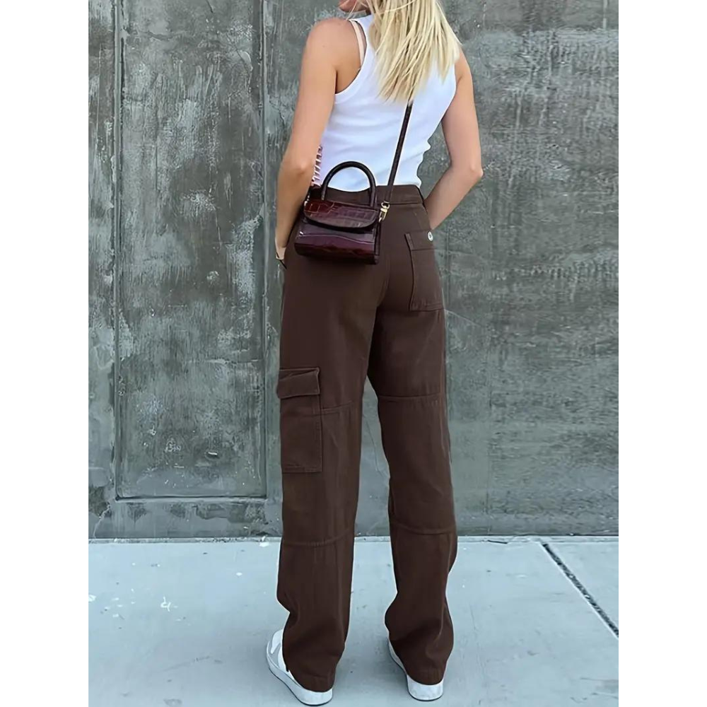 Senja – trendige damen-cargohose für einen lässigen look