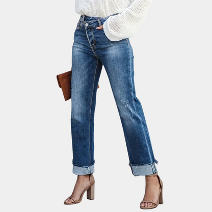 Remi - elegante freizeitjeans für frauen im trendigen stil