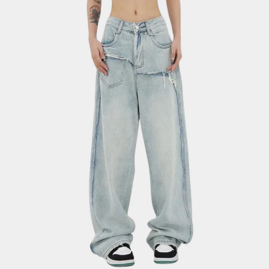 Modische denim-jeans für frauen