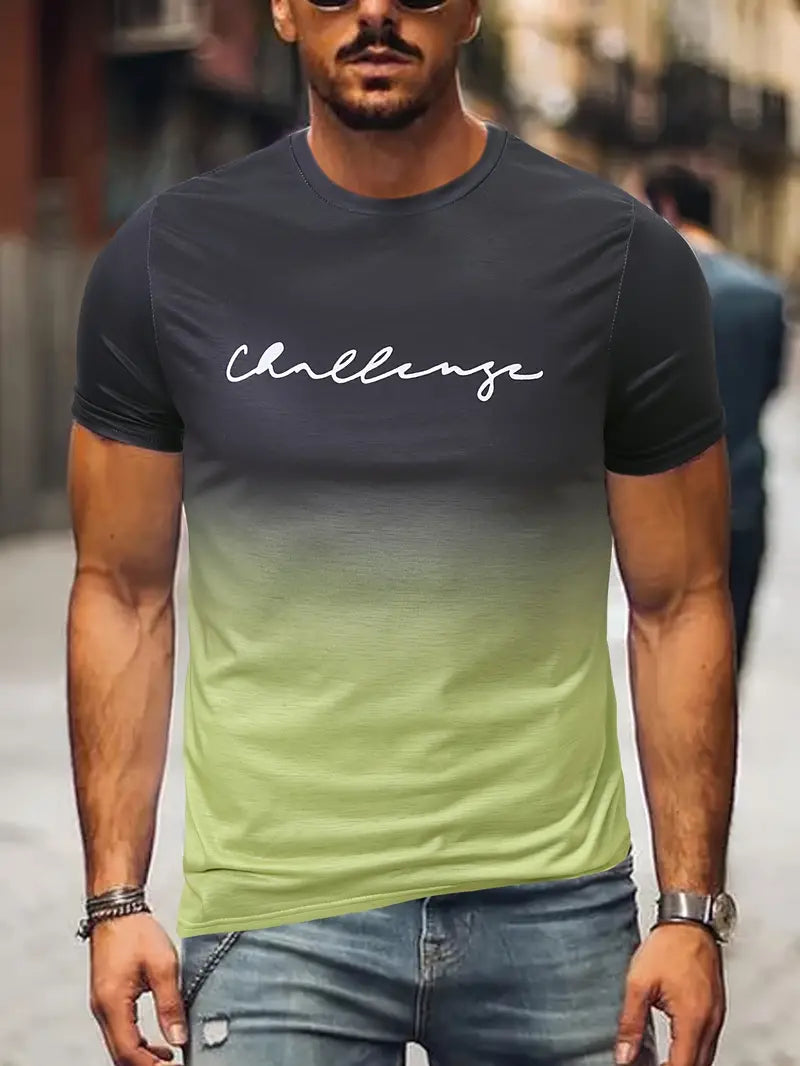 Grüner T-Shirt für Herren