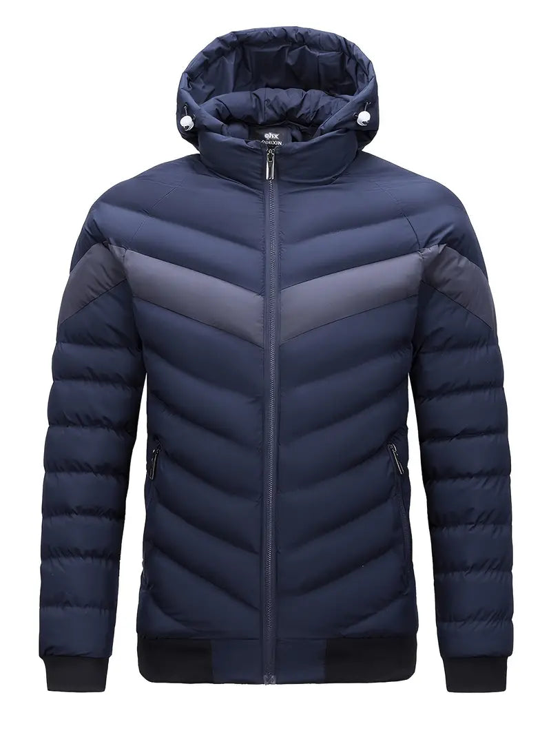 Leichte wattierte winterjacke für herren – yannick