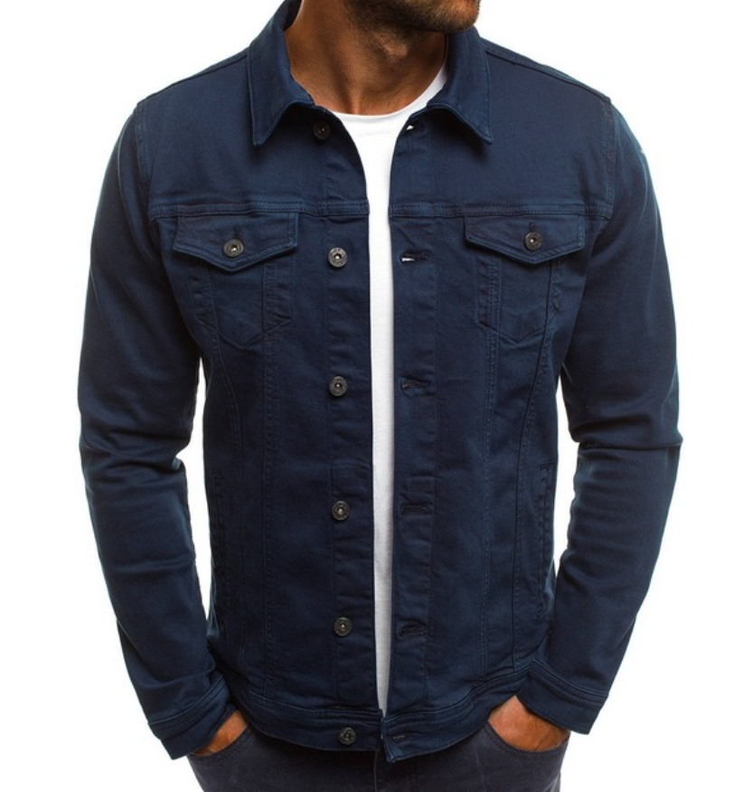 Dunkerblau Jeansjacke für Herren