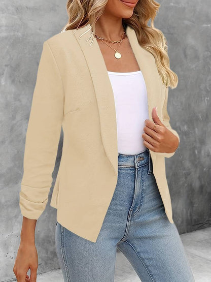 Beige Blazer für Damen