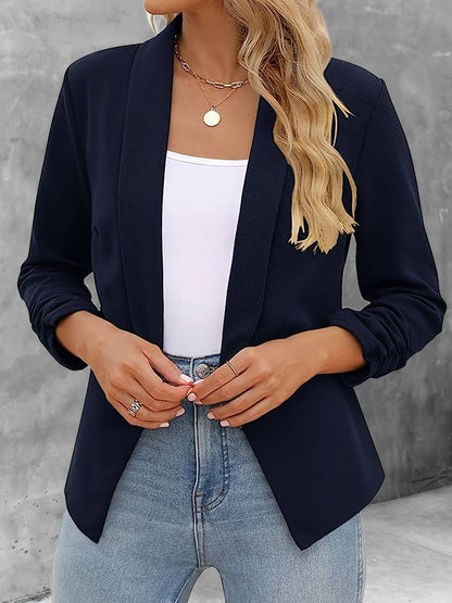 Dunkelblau Blazer für Damen