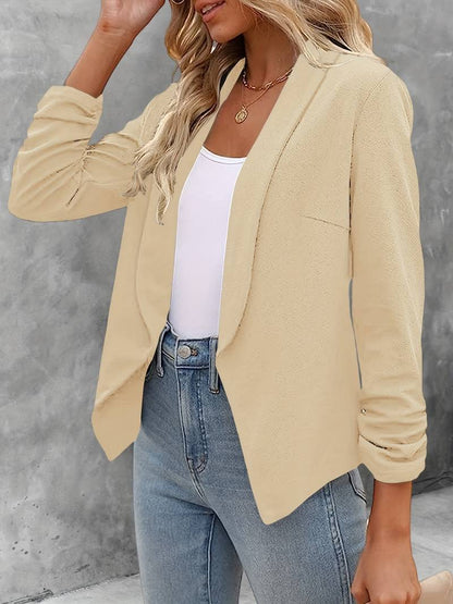 Beige Blazer für Damen