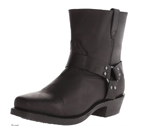 Schwarze Cowboy-Westernstiefel für Herren