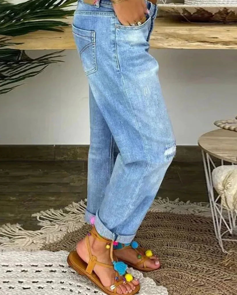 Schöne baggy Jeans für Damen