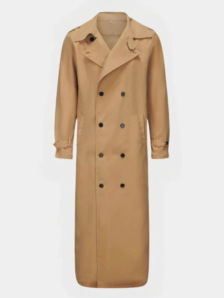 Eleganter winter-trenchcoat für herren – kramer