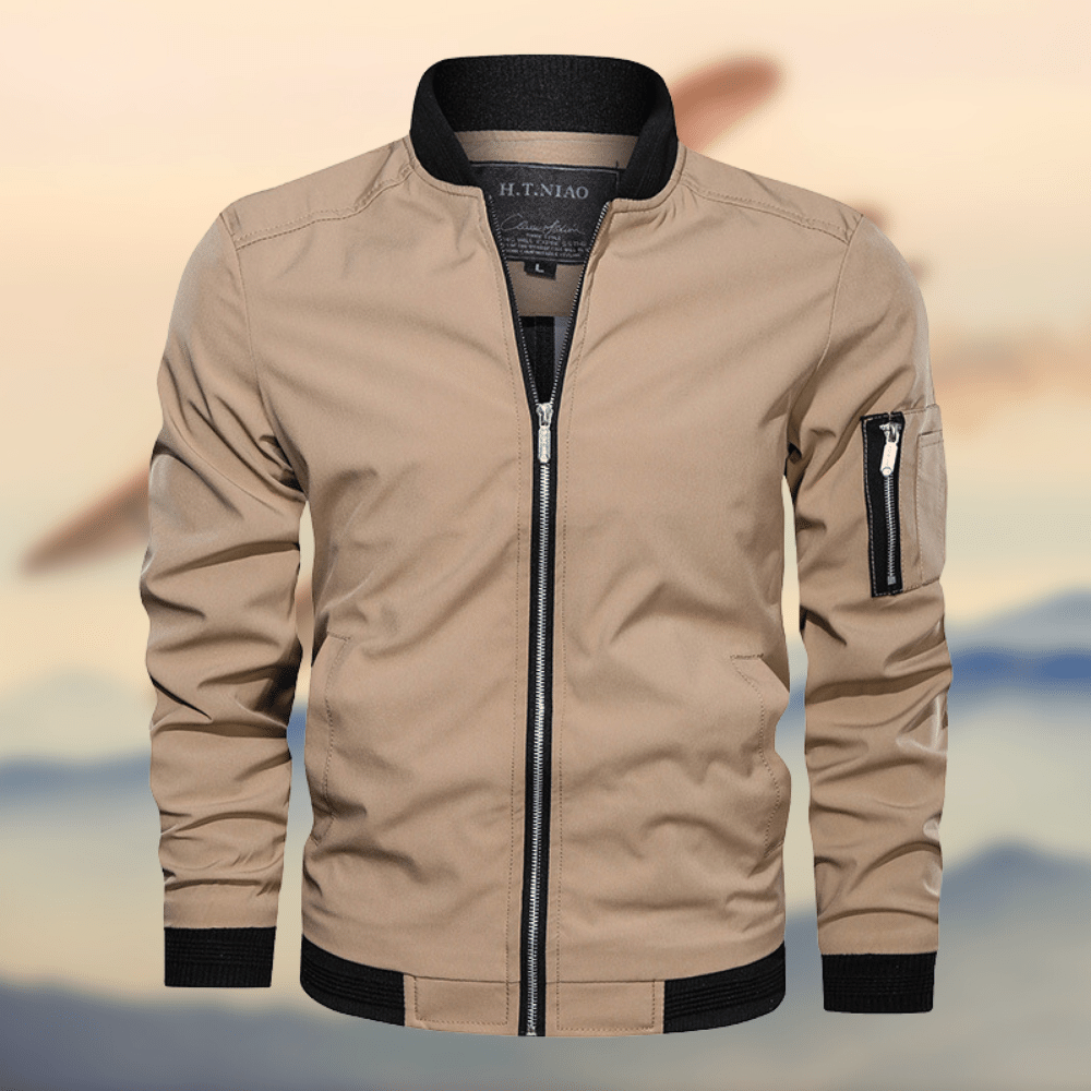 Bomberjacke beige für Herren