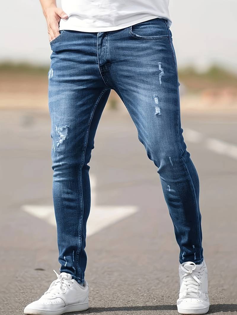 Malcolm – Zerrissene Jeans für Herren