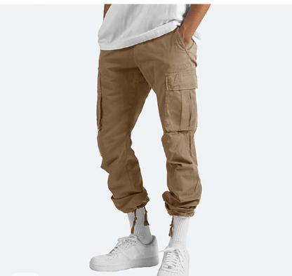 Khaki Cargo Hose für Herren