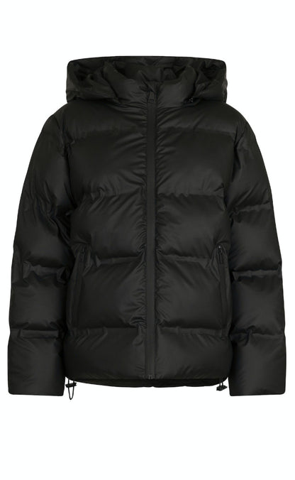 Neo Noir Jakke - Fox Puffer - Black