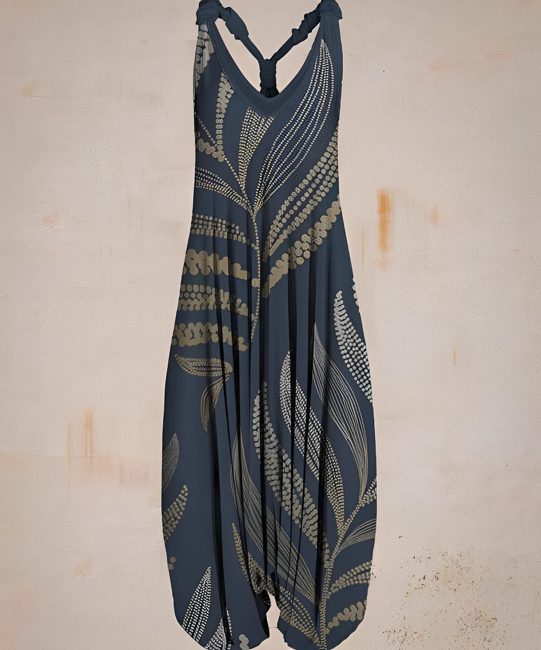 Lisa - bedruckter boho-jumpsuit für frauen