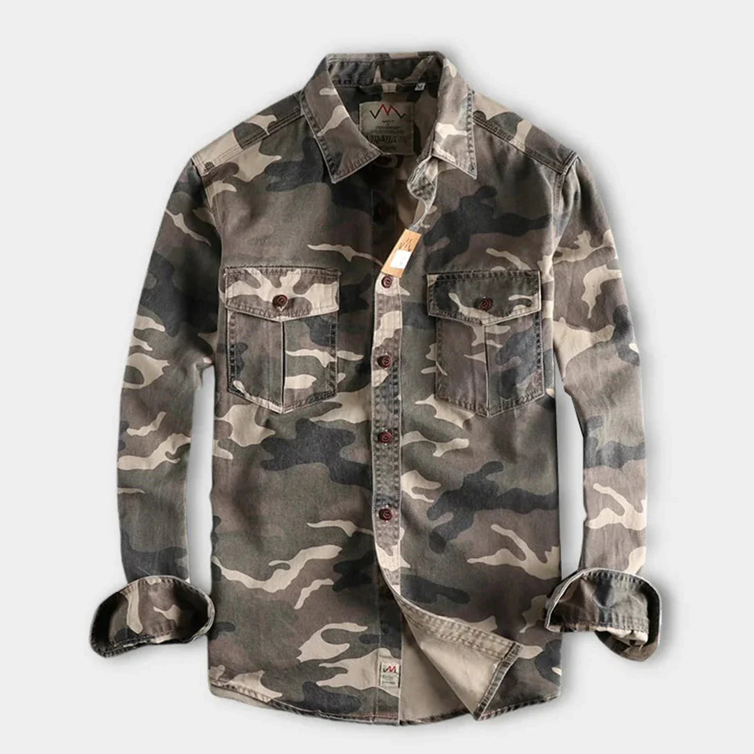 Abel – Militär-Camouflage-Sommerhemd für Herren