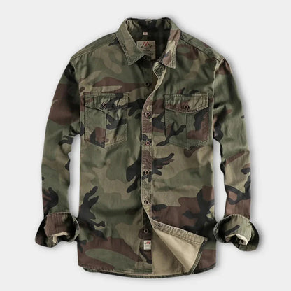 Abel – Militär-Camouflage-Sommerhemd für Herren