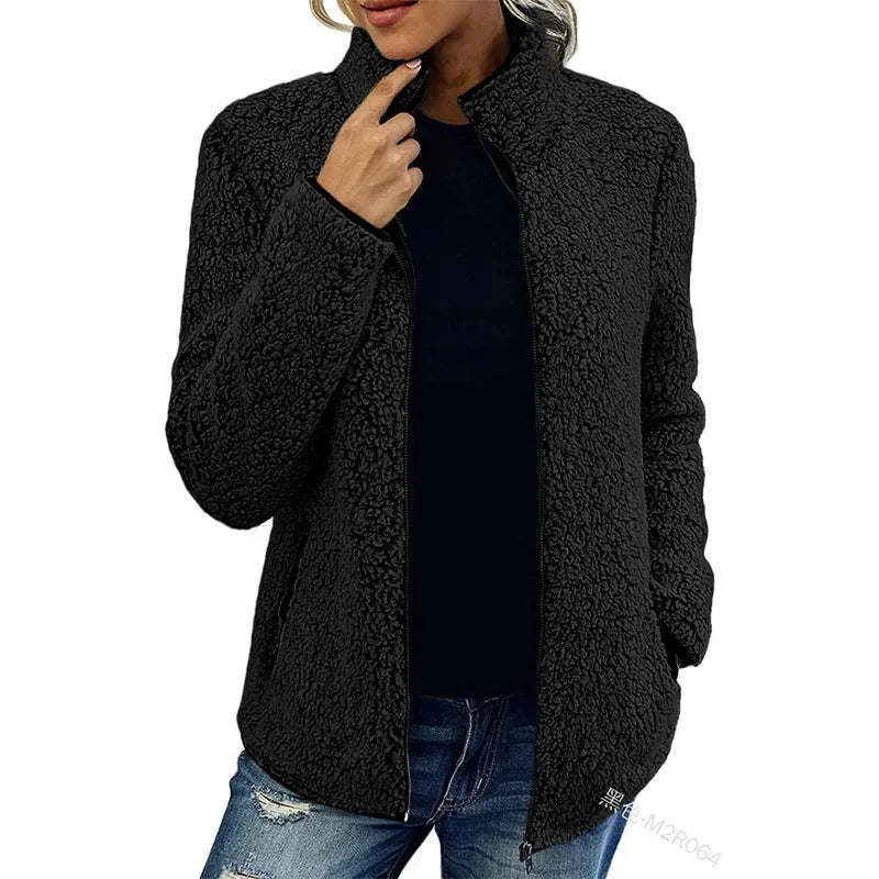 Winter-fleecejacke für damen – tryne