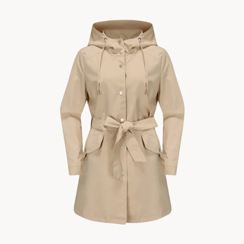 Morgana - wasserdichter, zeitloser trenchcoat für damen