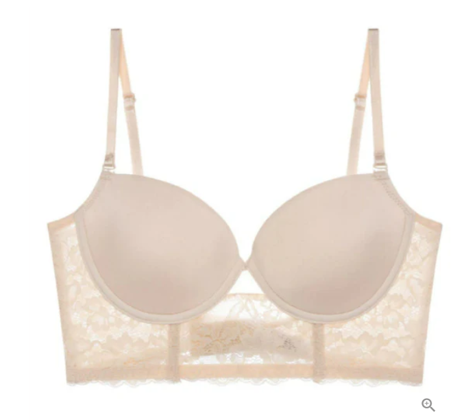 Evelyn – bralette-bh mit bügel und offenem rücken