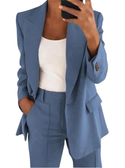 Harper – blazer-set mit jacke und hose