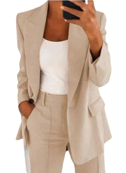 Harper – blazer-set mit jacke und hose