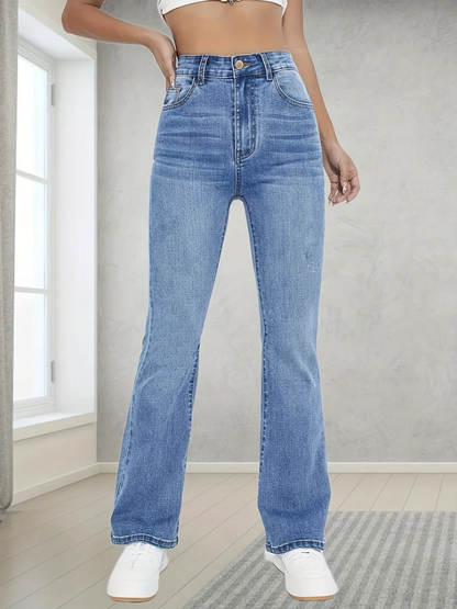 Lovisa – hellblaue bootcut-jeans