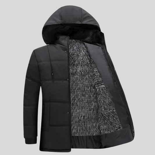 Elias - warme winterjacke mit futter