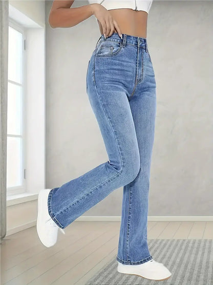 Charlotte – elegante straight-jeans für den frühling