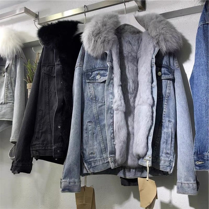 Coole und trendige jeansjacke - mandy