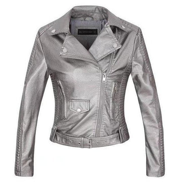 Mia - Elegante Premium Lederjacke für Damen