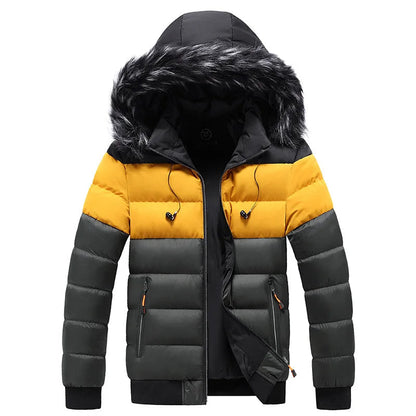 Blake – thermo-winterjacke mit fellkapuze