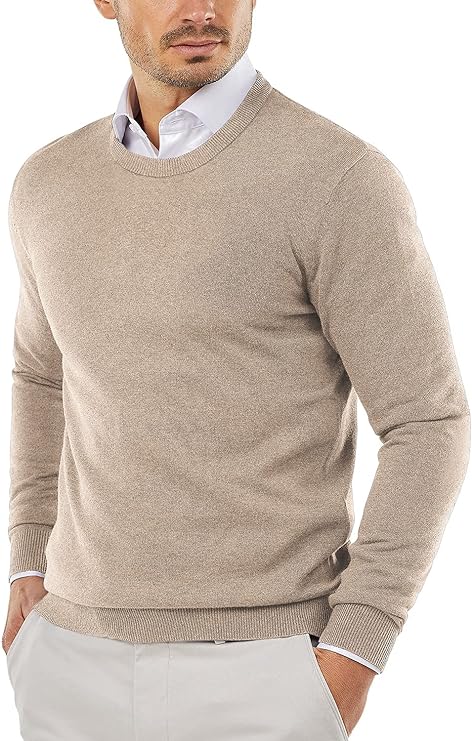 Stylischer baumwoll-pullover für herren (italienisches design)