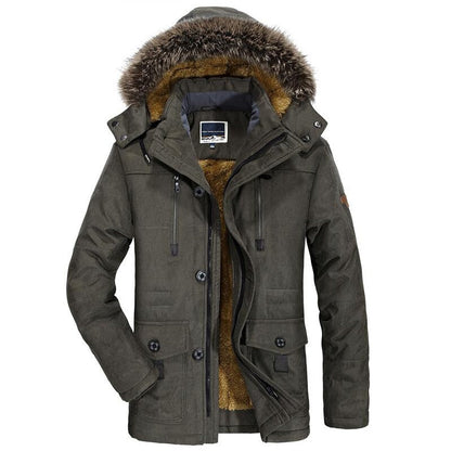 Oliver - Warme Winterjacke mit Fellkapuze