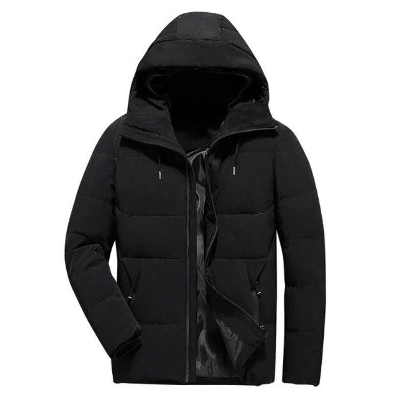 cole – wattierte winterjacke für herren