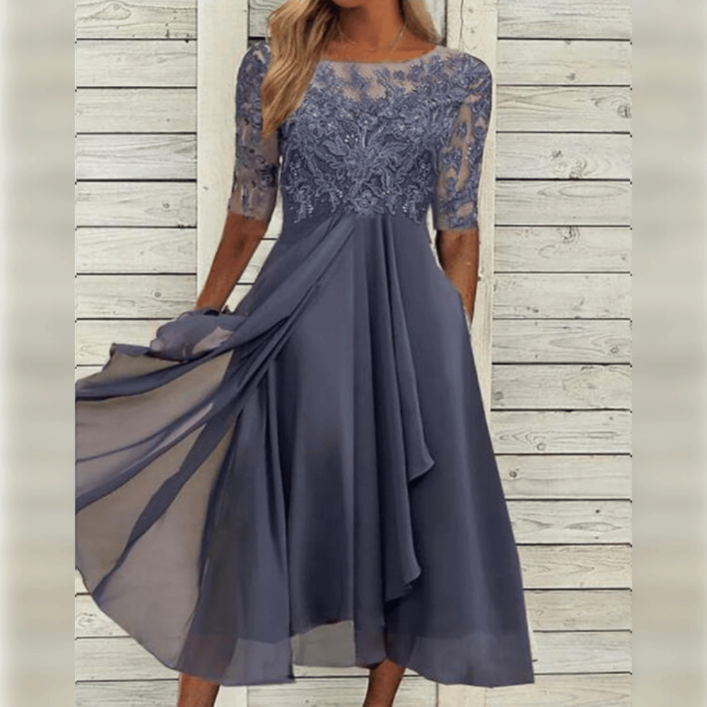 Liv - Midi kleid für damen