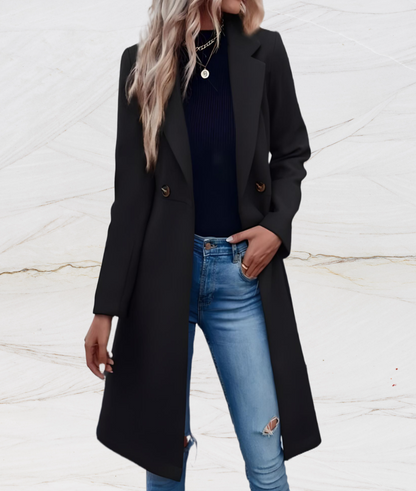 Emma – elegante lange jacke