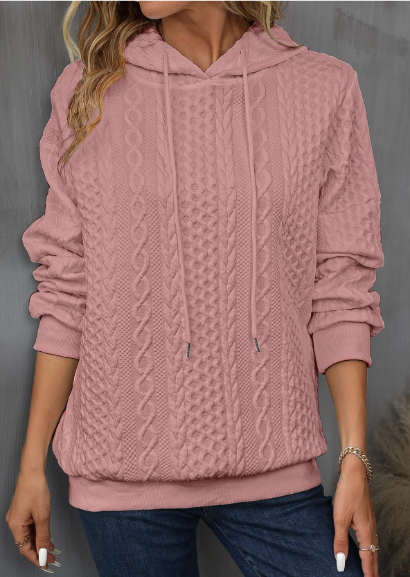 Isabella – stylischer kapuzenpullover mit kordelzug