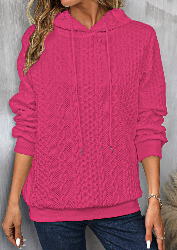 Isabella – stylischer kapuzenpullover mit kordelzug