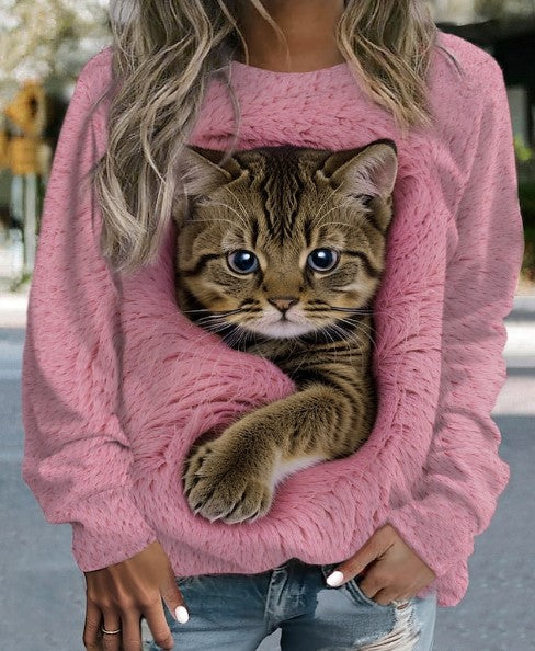 Layla – stylischer kitty-pullover