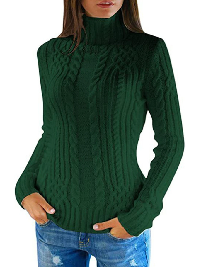 Charlotte - rollkragenpullover für damen