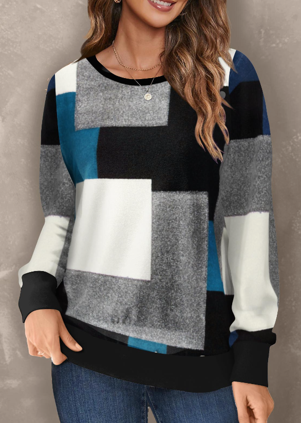 Scarlett – geometrischer, stylischer pullover