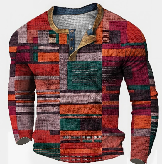 Nathan – stylischer pullover mit waffelstruktur für herren (italienisches design)