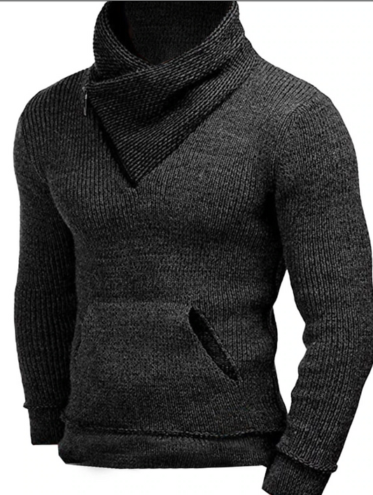 Patrik – lässiger vintage-rollkragenpullover